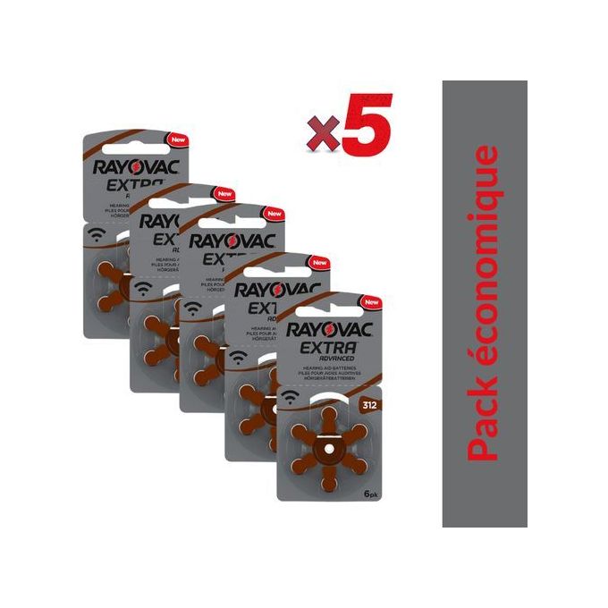 Image de Rayovac Piles pour écouteurs 312 - Unbranded