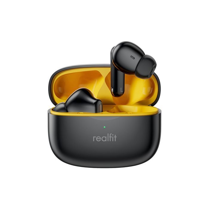 Image de Realfit F3 - Écouteurs Sans Fil ANC - 5h d’Autonomie &amp; Charge Rapide 1.5h - Noir - Unbranded
