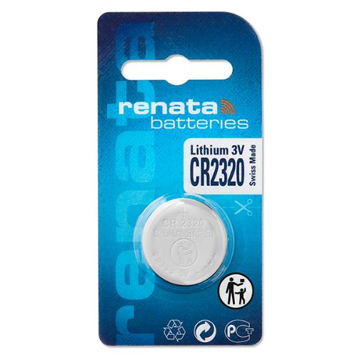Image de Renata CR2320 3V Batterie // Pile Bouton au Lithium 3 volts // Blister 1 unité - Unbranded