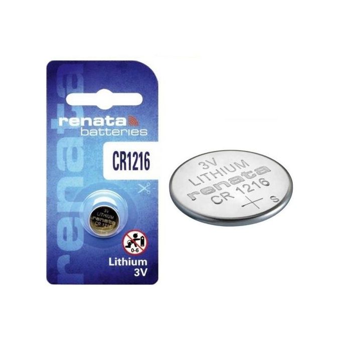 Image de Renata Pile CR1216 3V // Pile Bouton de Lithium 3 volts // Blister 1 u - Unbranded