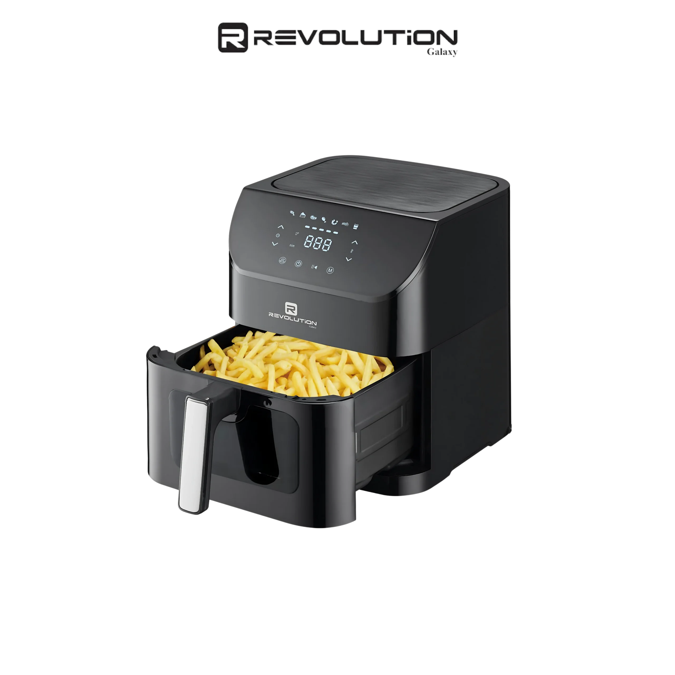 Image de REVOLUTION Air Fryer Digital 8L – Friteuse sans Huile 1800W – 60 Mins – 220-240V – R-AF02 - Unbranded