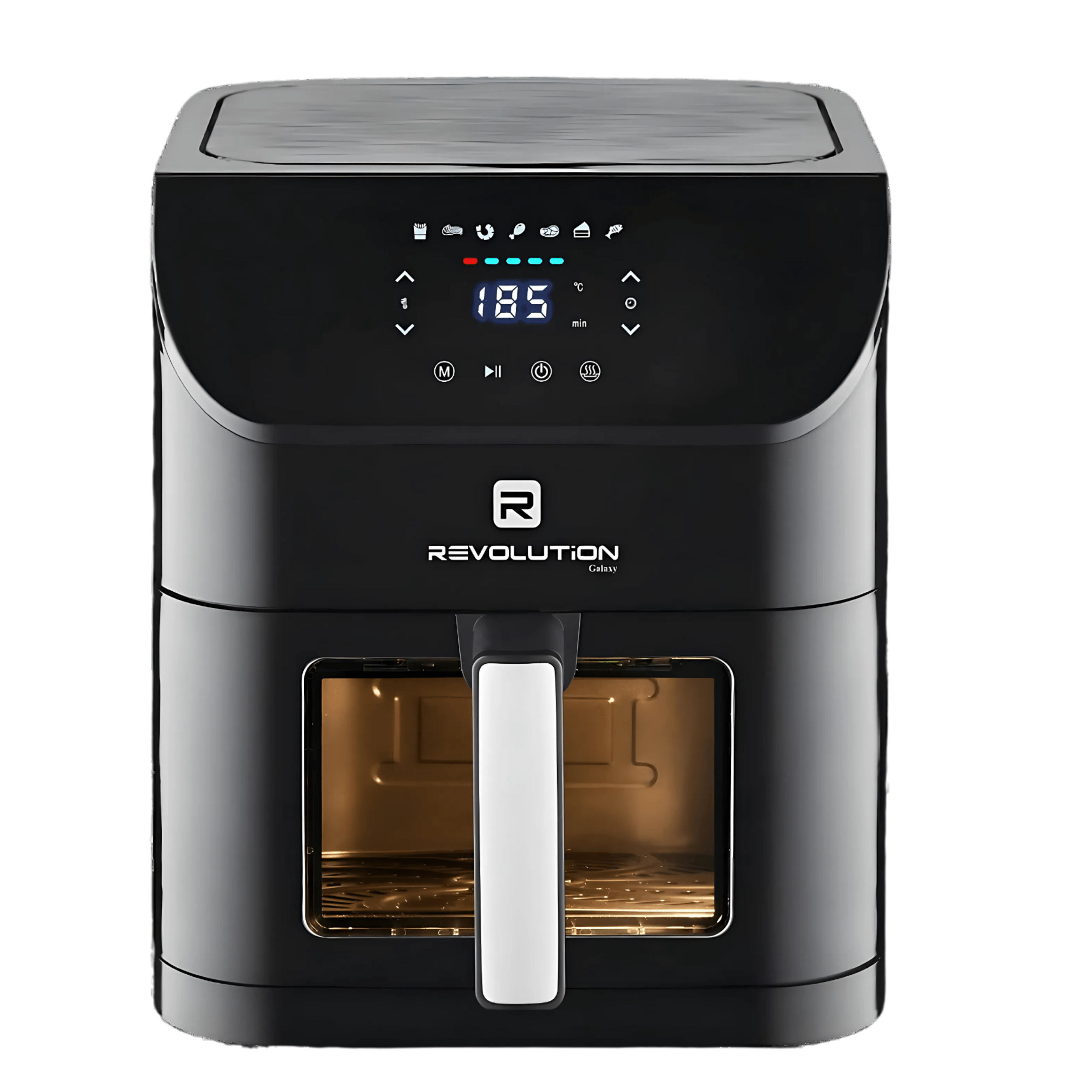 Image de Revolution FRITEUSE SANS HUILE - 8 L - DIGITAL CONTROL - 1800 W - 200°C - FENÊTRE VISIBLE - R-AF02 - Unbranded