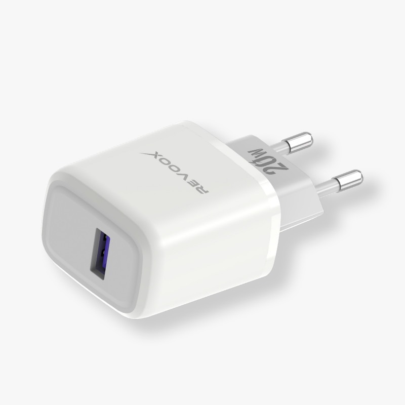 REVOOX Charger USB port 20W with Cable Type-C