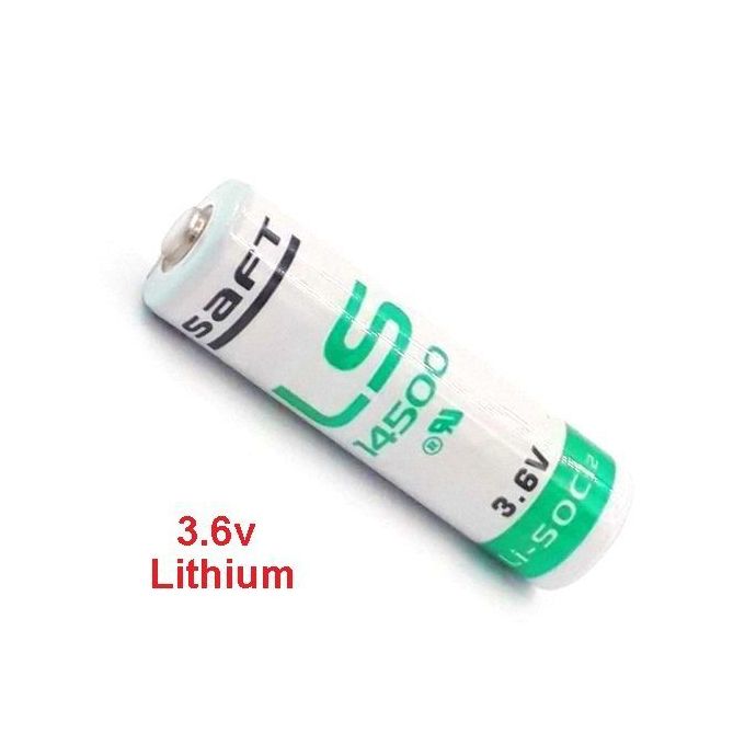 Image de Saft Batterie 3.6v Lithium Li-SOCI2 LS 14500 Pile // 3.6volt Taille AA Sans Emballage - Unbranded