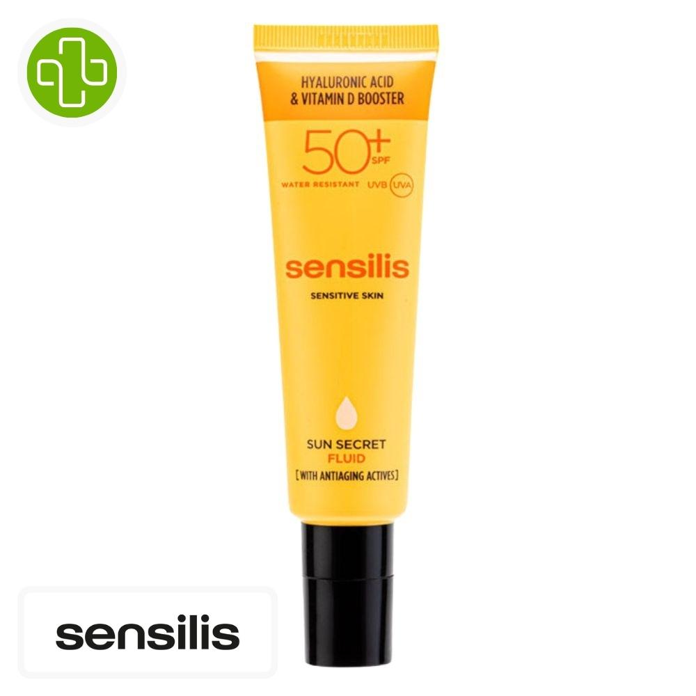 Image de Sensilis Sun Secret Fluid écran invisible anti-âge Spf50+ 50ml - Unbranded