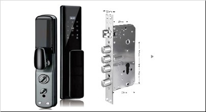 Image de Serrure de Porte Intelligente Wi-Fi TUYA DI-T07B - Unbranded