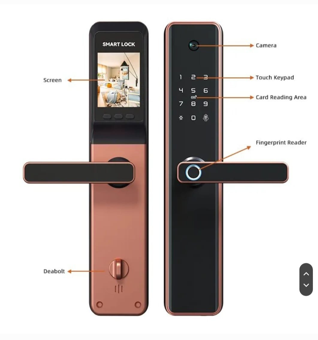 Image de Serrure intélligente M1pro camera wifi - Unbranded