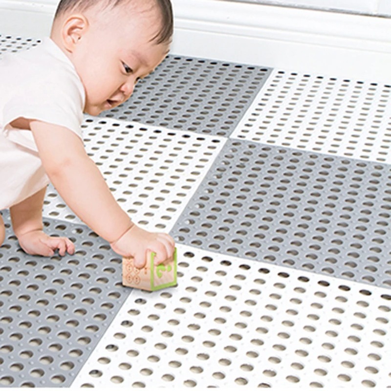 Image de Sgade de Bain Antidérapante 6PCS – 30x30cm en Polypropylène - Unbranded