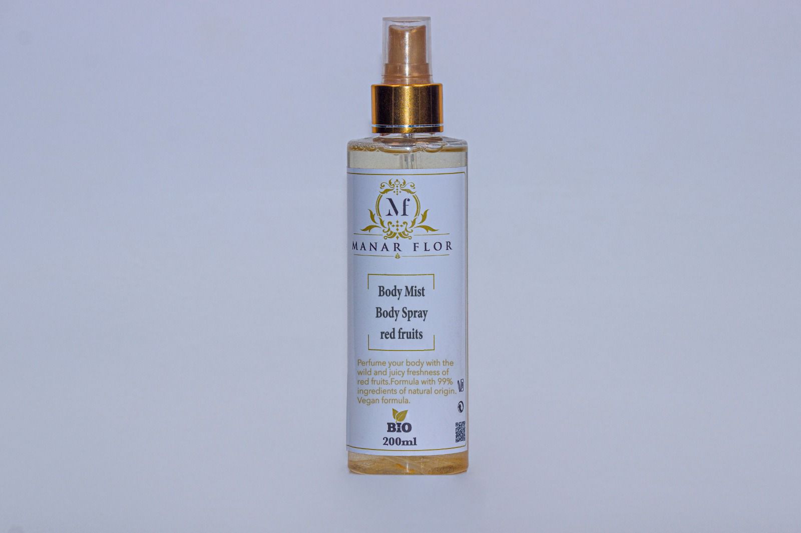 Image de SPRAY CORPS FRUITÉ AVEC DES PAILLETTE DORÉ - Unbranded