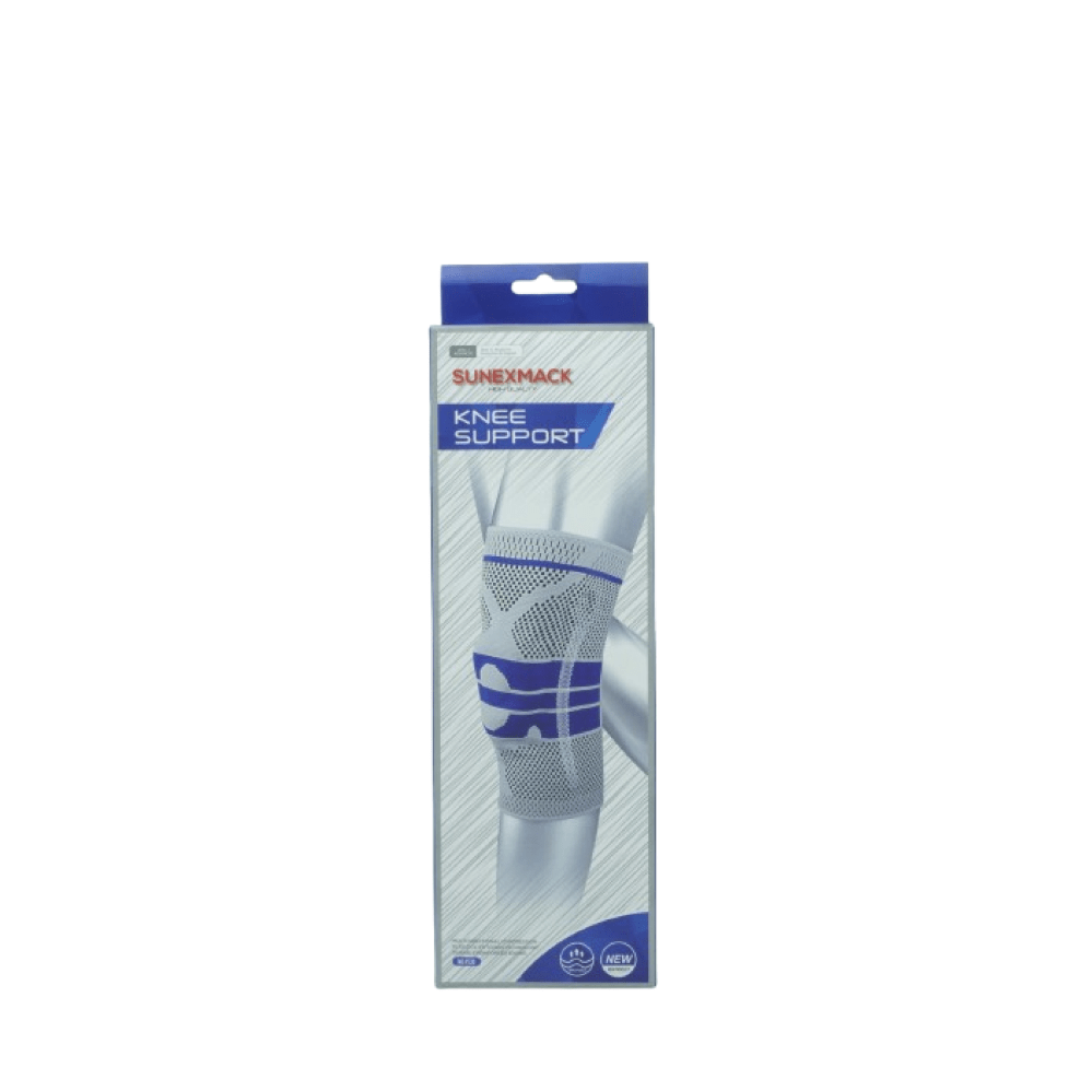 Image de SUNEXMACK KNEE SUPPORT-Genouillères Gris et bleu - Unbranded