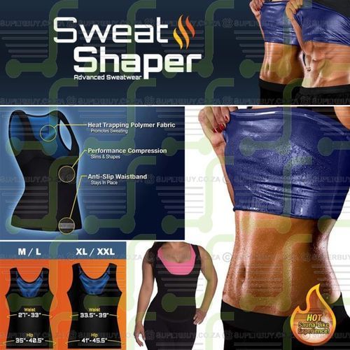 Image de Sweat Shaper Femme - Vêtement Sans Manches pour Perte de Poids et Fitness - Unbranded