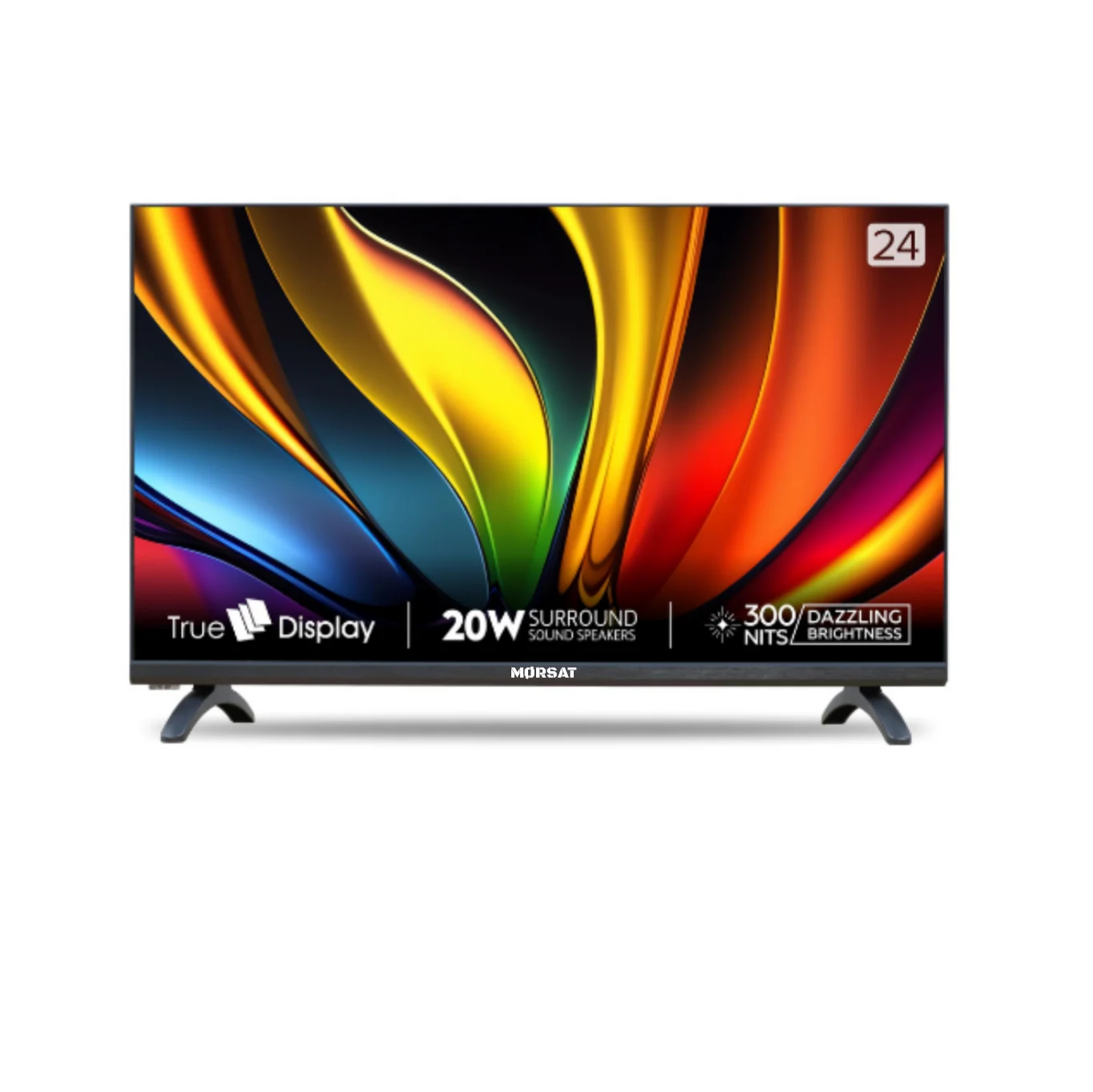 Image de téléviseur MORSAT TV LED  24″ - Unbranded