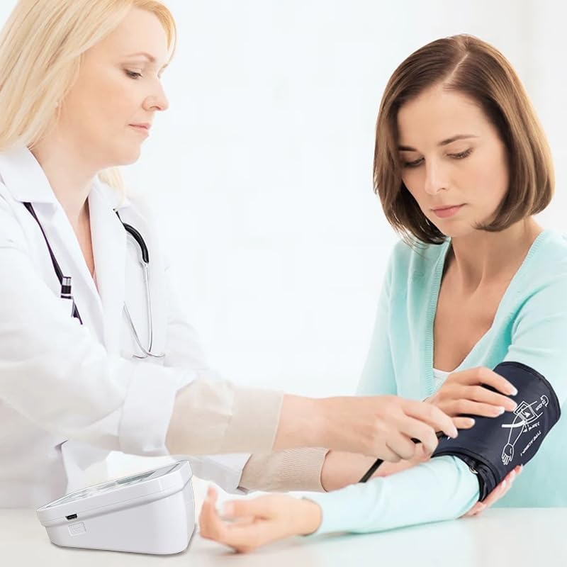 Image de Tensiomètre Automatique avec Brassard Universel – Mesure Précise du Pression Artérielle - Unbranded