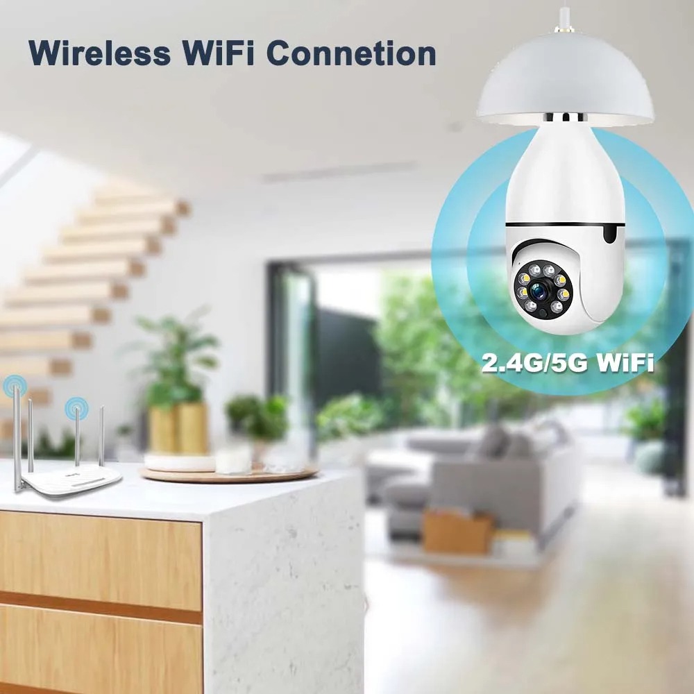 Image de Tuya Caméra IP WiFi 5G, 3MP, Moniteur Bébé, Suivi AI, Vidéosurveillance Sécurité. - Unbranded