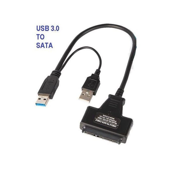 Image de Usb 3.0 vers SATA Câble HDD //Hard Disk Drive Converter //Adaptateur USB to SATA - Unbranded