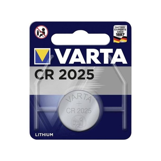 Image de VARTA CR2025 3V Batterie // Pile Bouton au Lithium 3 volts // Blister 1 unité - Unbranded