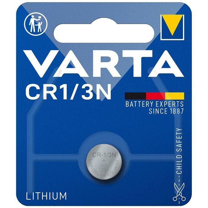 Image de VARTA Pile Lithium CR1 / 3N 3V, Batterie 3 volts, D 11,6 mm H 10,8 mm CR11108 CR1/3N - Unbranded