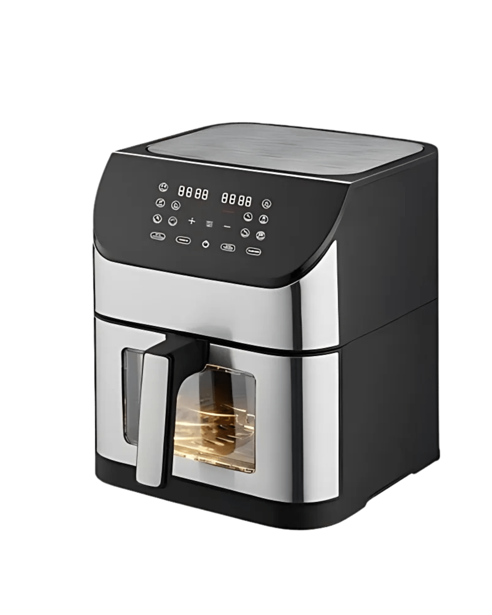 Image de Venezia Friteuse électrique à air friteuse sans huile XXL 8 litres friteuse air fryer écran tactile LED - Unbranded